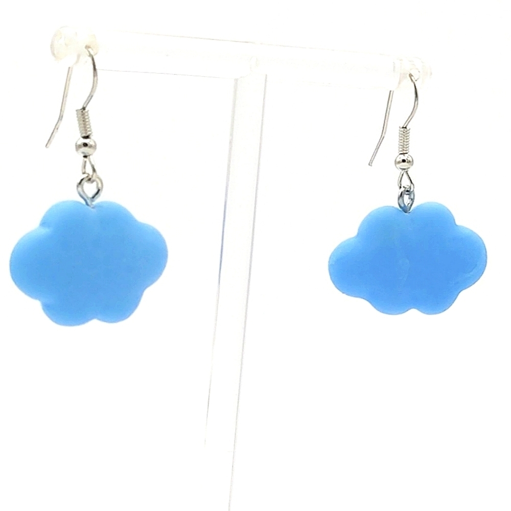 💘 Blue CLOUD Earrings 💘